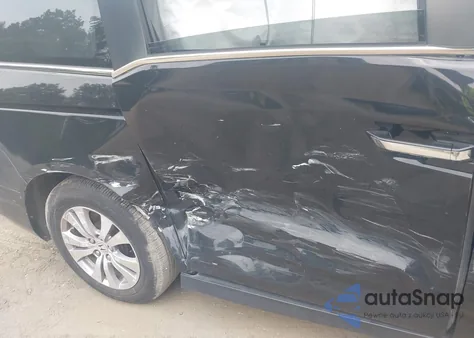 2014 Honda Odyssey Ex-L из США, поврежденный, VIN 5FNRL5H69EB028134